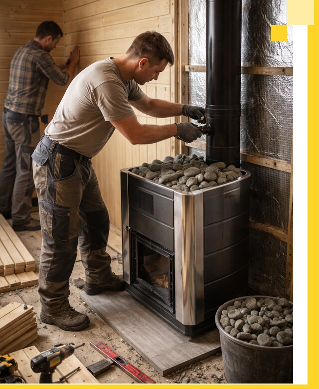 Проектирование и строительство парилок для бани в Новоуральске под ключ