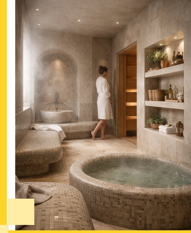 Строительство бани с хамамом в Новоуральске от 765600 р. | ЭриданНву