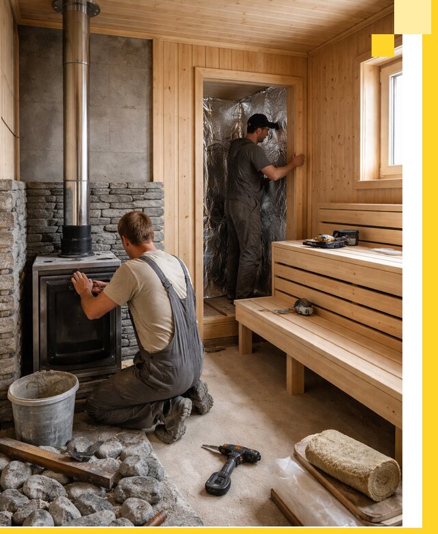 Строительство и изготовление бань под ключ в Новоуральске