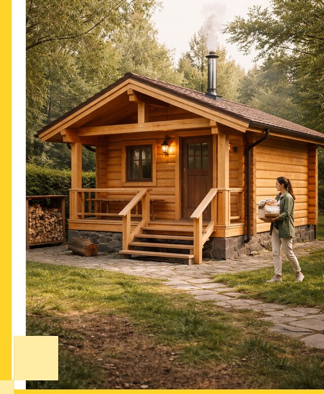 Купить баню под ключ в Новоуральске от 663520 р. | ЭриданНву