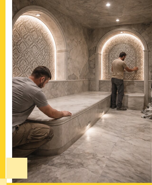 Турецкие бани под ключ в Новоуральске от 255200 р. | ЭриданНву