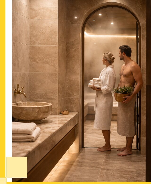 Проект и монтаж сауны и хамама в Новоуральске от 357280 р., ЭриданНву