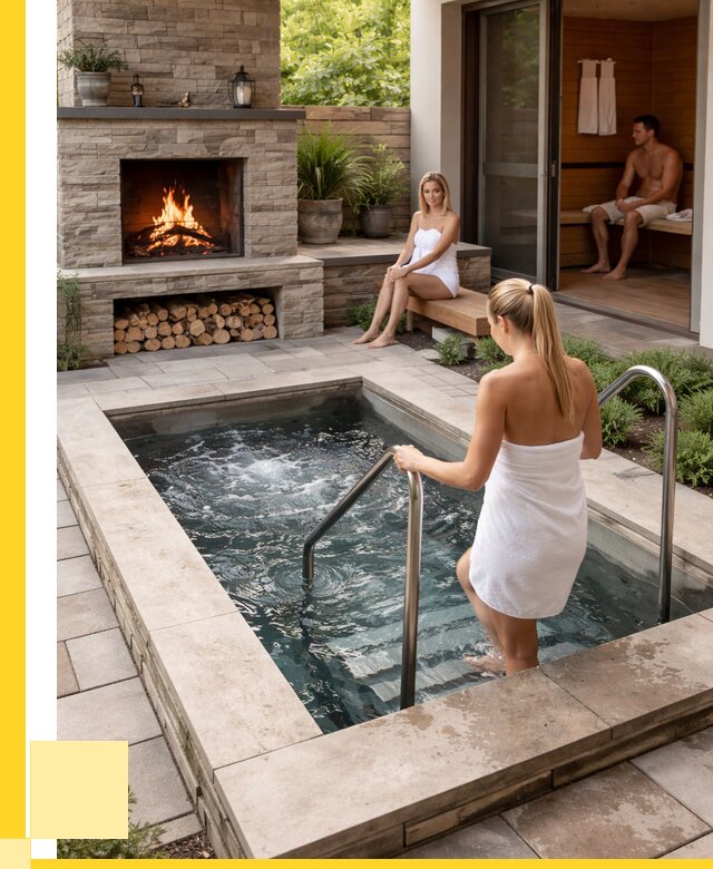 Холодные купели под ключ в Новоуральске от 45936 р. | ЭриданНву